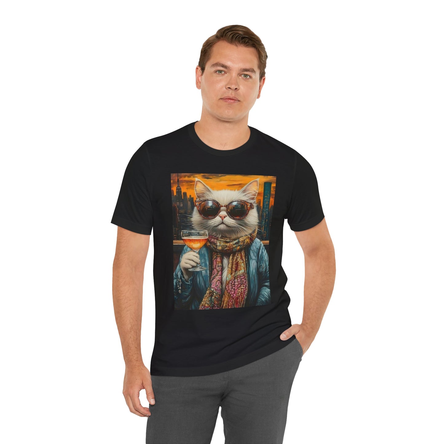 Cat Unisex Short Sleeve T-Shirt