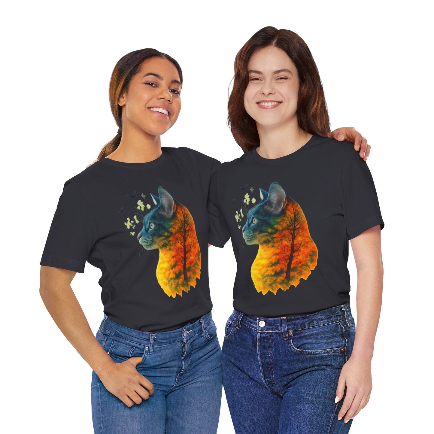 Cat Unisex Short Sleeve T-Shirt