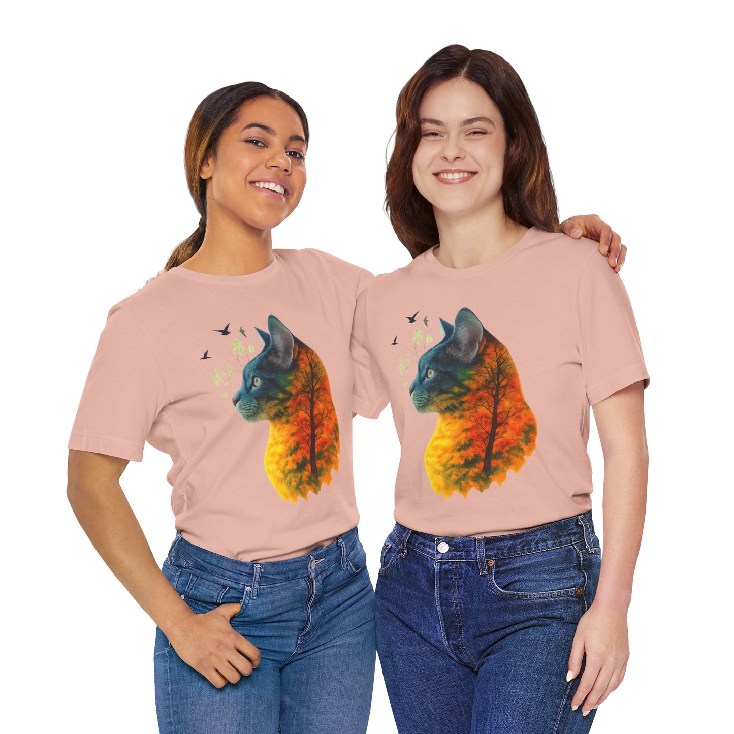 Cat Unisex Short Sleeve T-Shirt