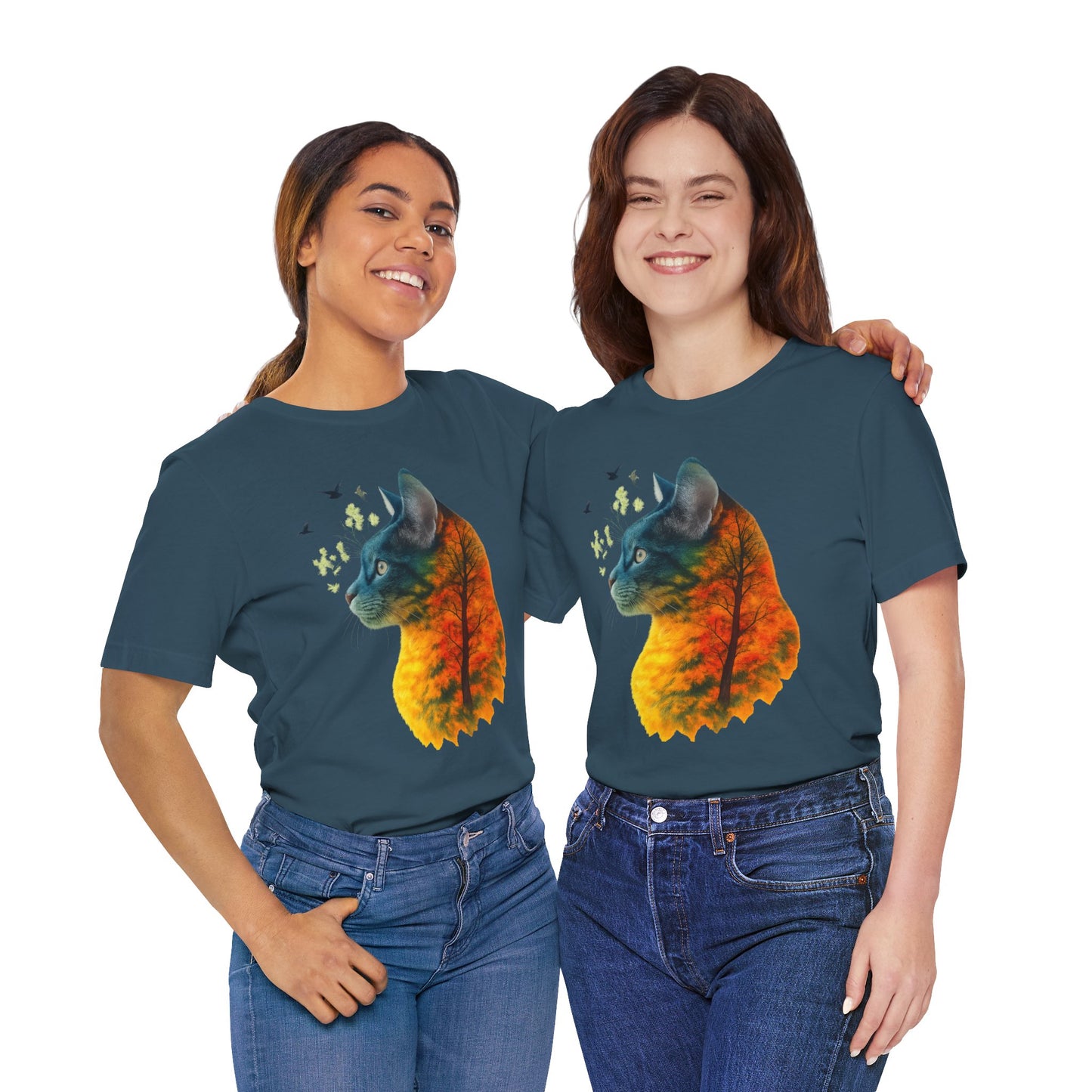Cat Unisex Short Sleeve T-Shirt