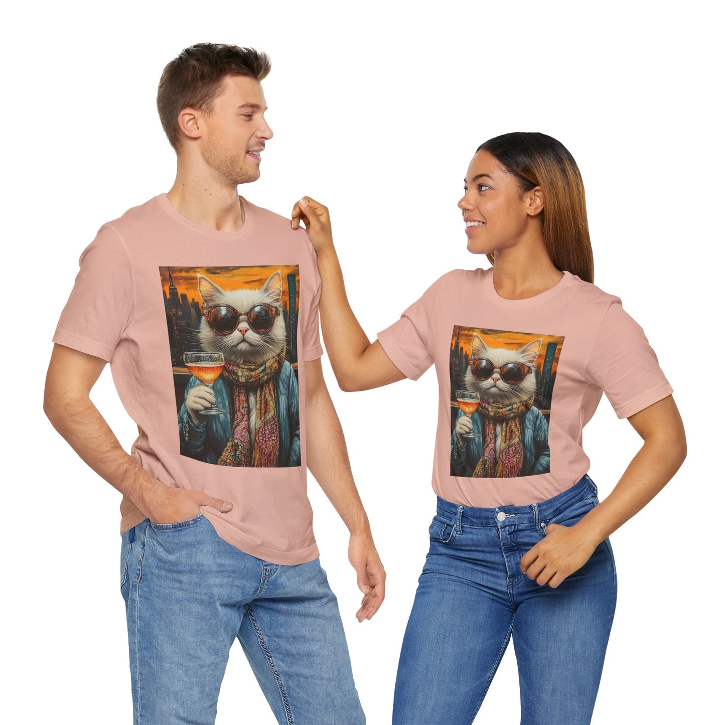 Cat Unisex Short Sleeve T-Shirt
