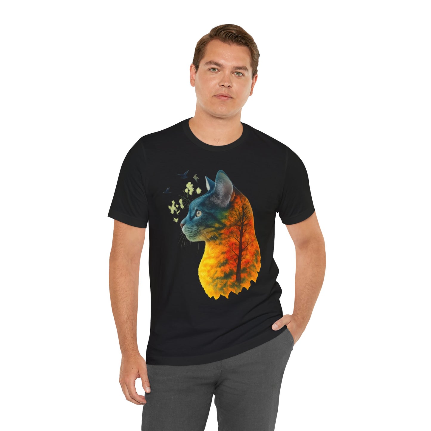 Cat Unisex Short Sleeve T-Shirt