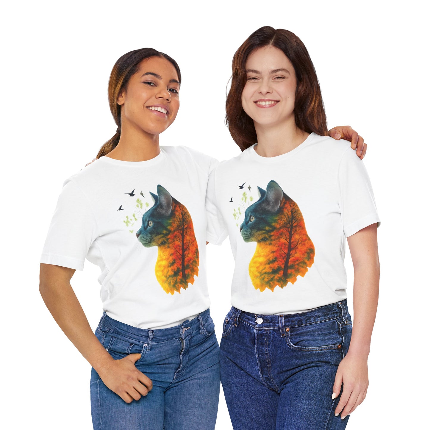 Cat Unisex Short Sleeve T-Shirt