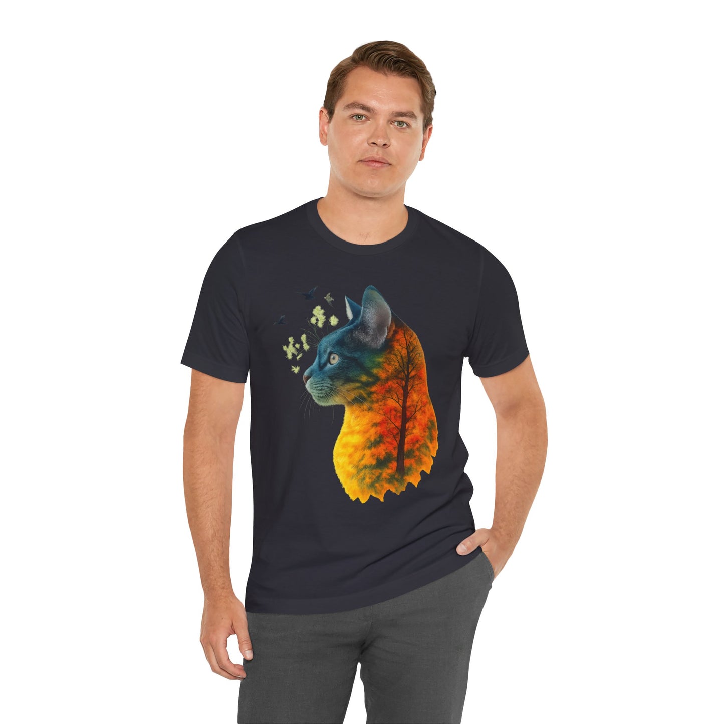 Cat Unisex Short Sleeve T-Shirt