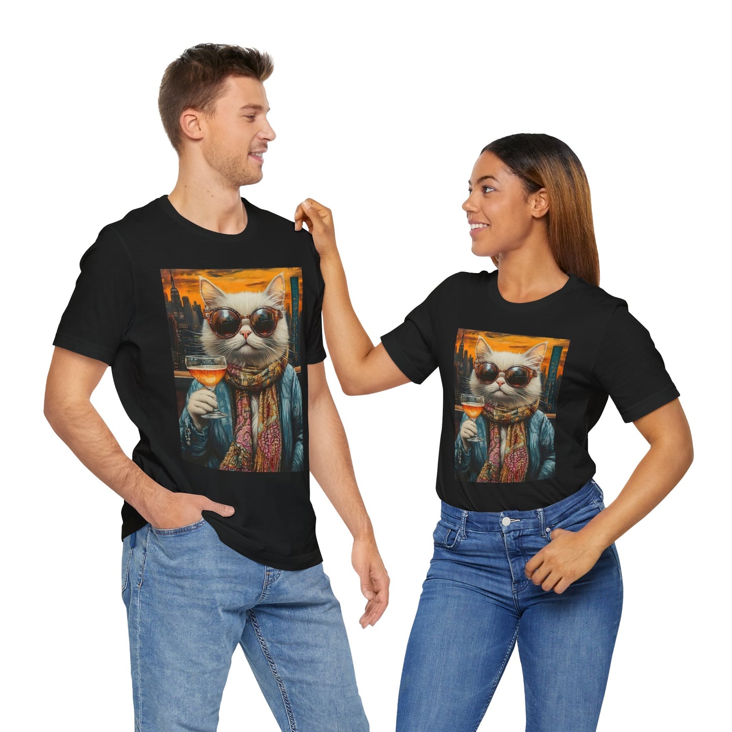 Cat Unisex Short Sleeve T-Shirt