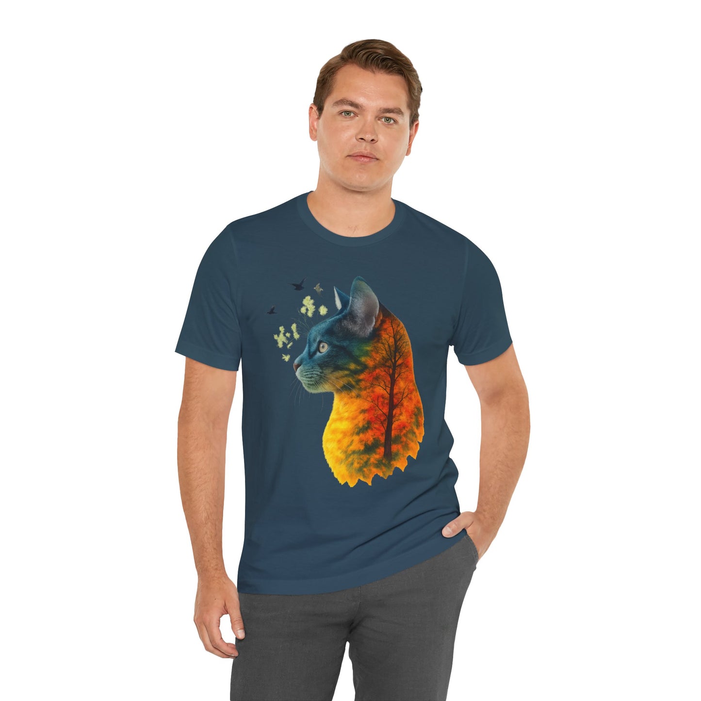Cat Unisex Short Sleeve T-Shirt