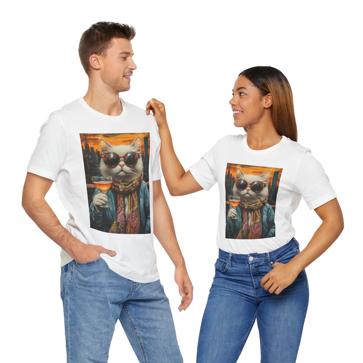 Cat Unisex Short Sleeve T-Shirt