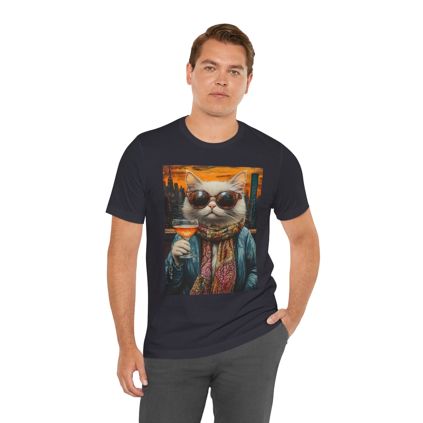 Cat Unisex Short Sleeve T-Shirt