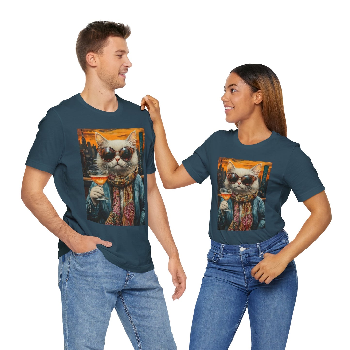 Cat Unisex Short Sleeve T-Shirt