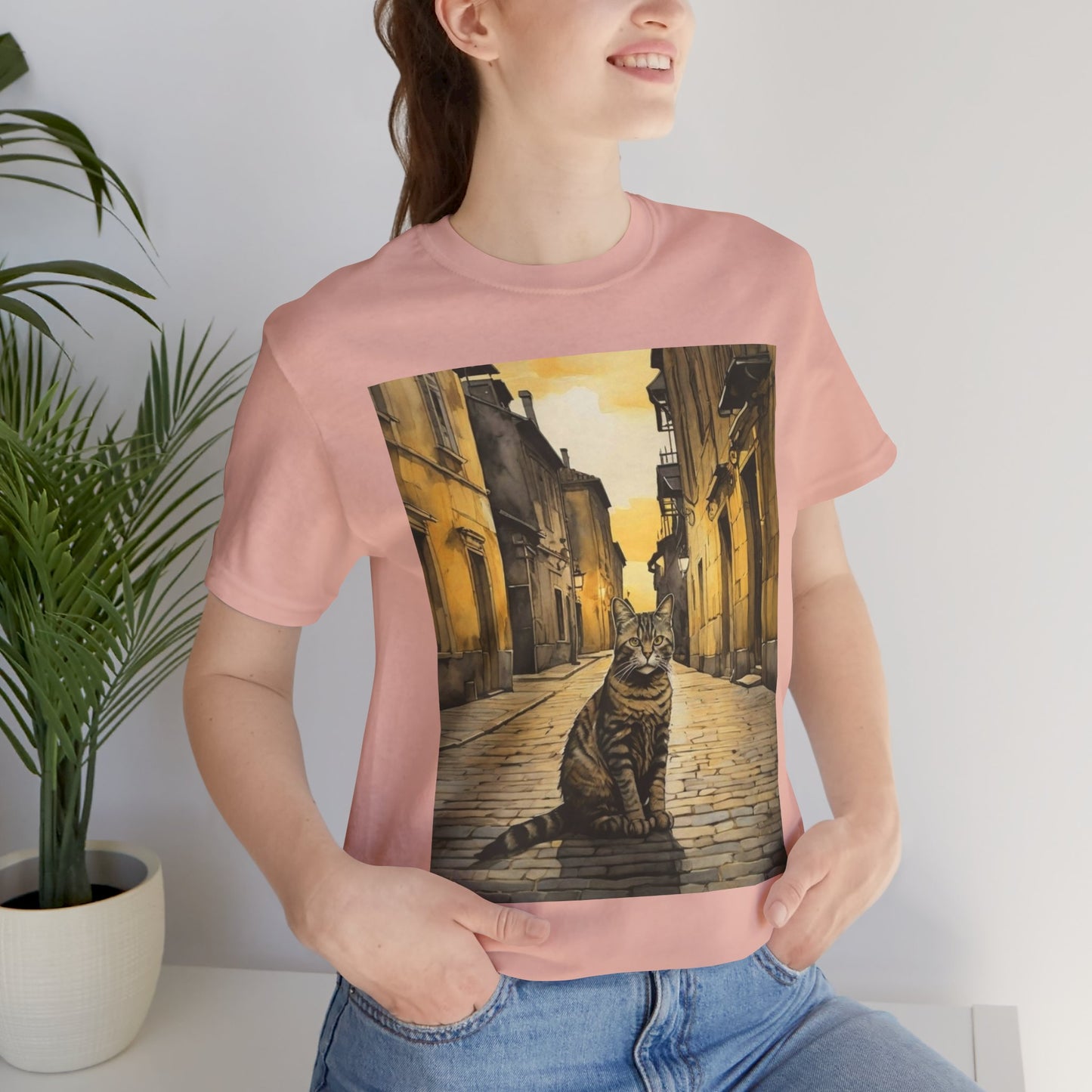 Cat Unisex Short Sleeve T-Shirt