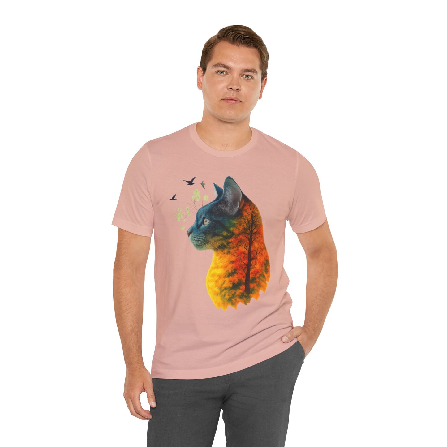 Cat Unisex Short Sleeve T-Shirt