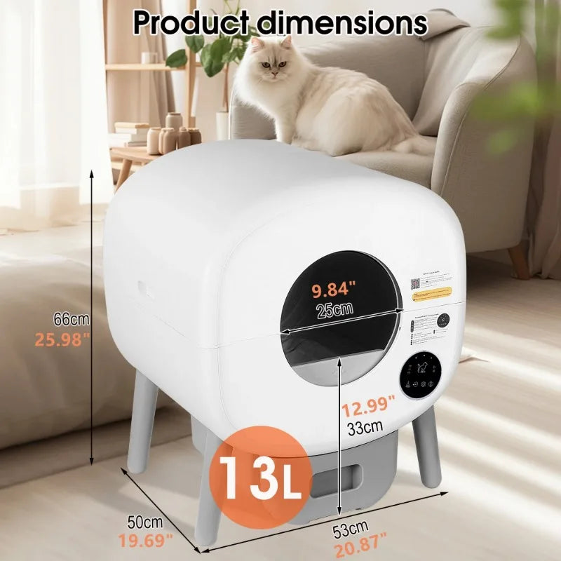 Automatic Litter Box Self Cleaning