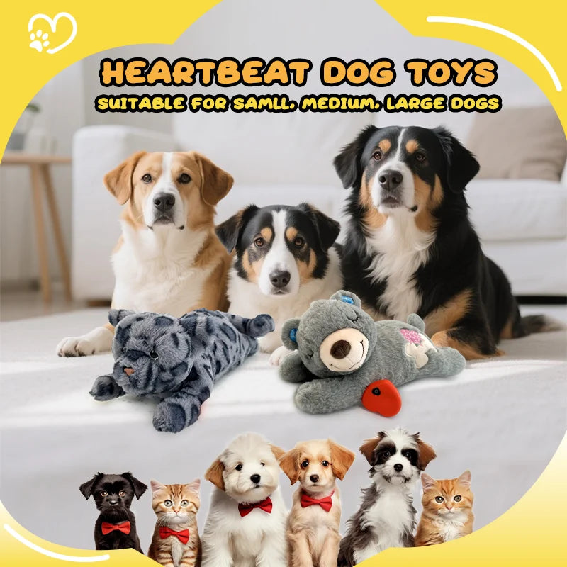 Cotton Stuffed Plush Dog Toy