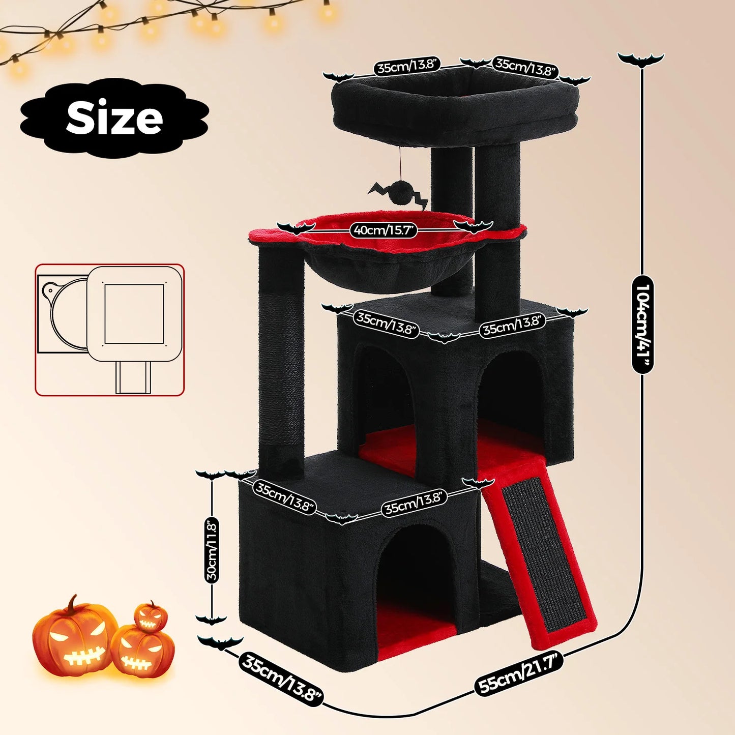 Cat Tree for Indoor Cats