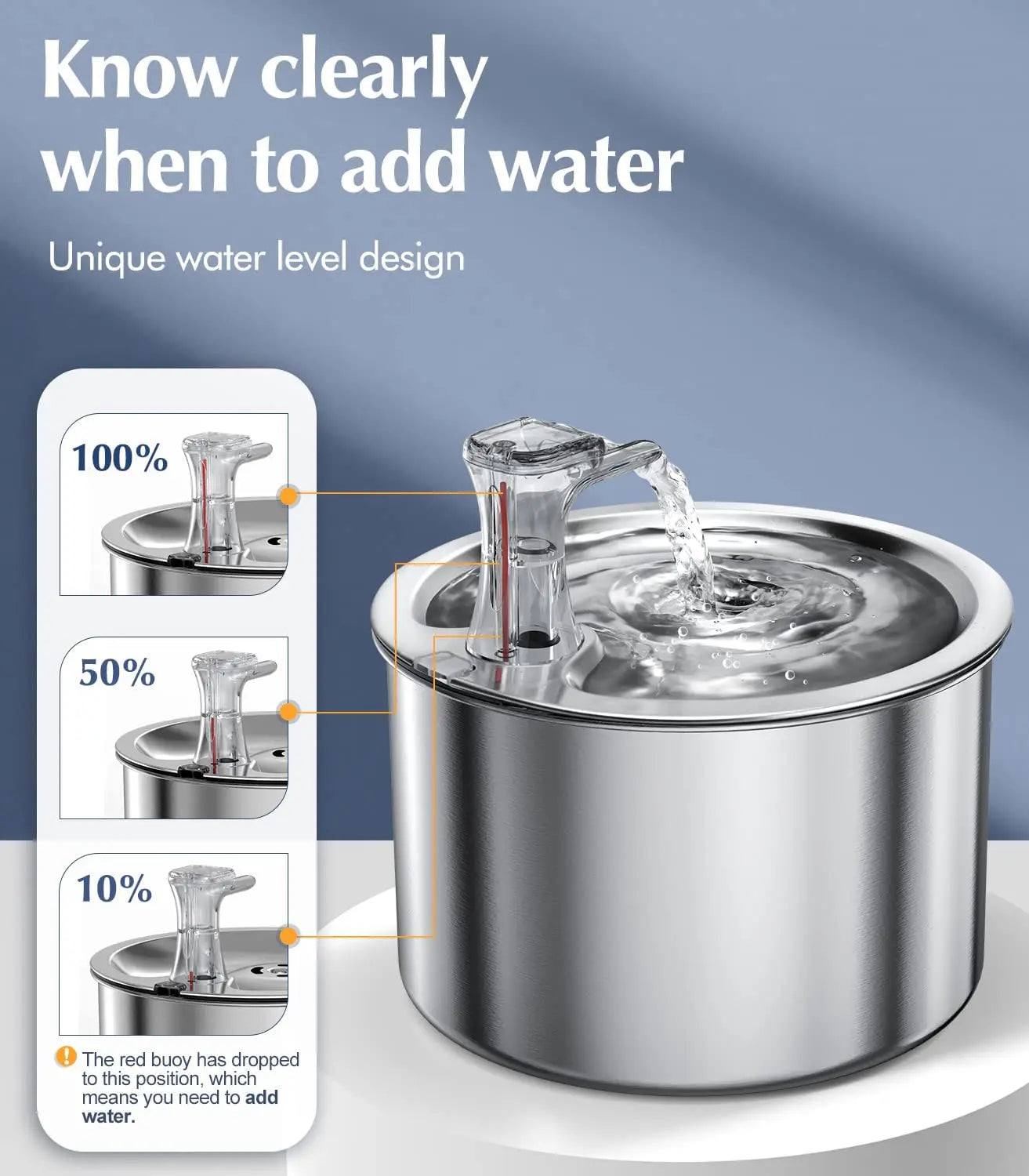 Automatic water fountain