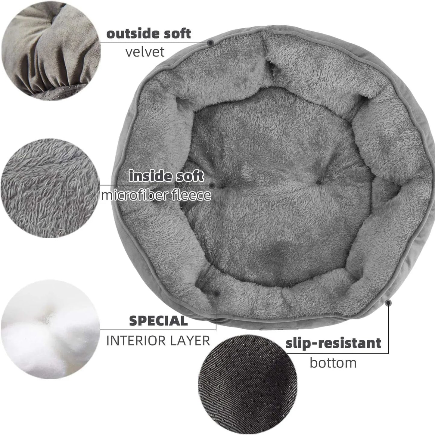 Pet Bed for Small and Large Pets