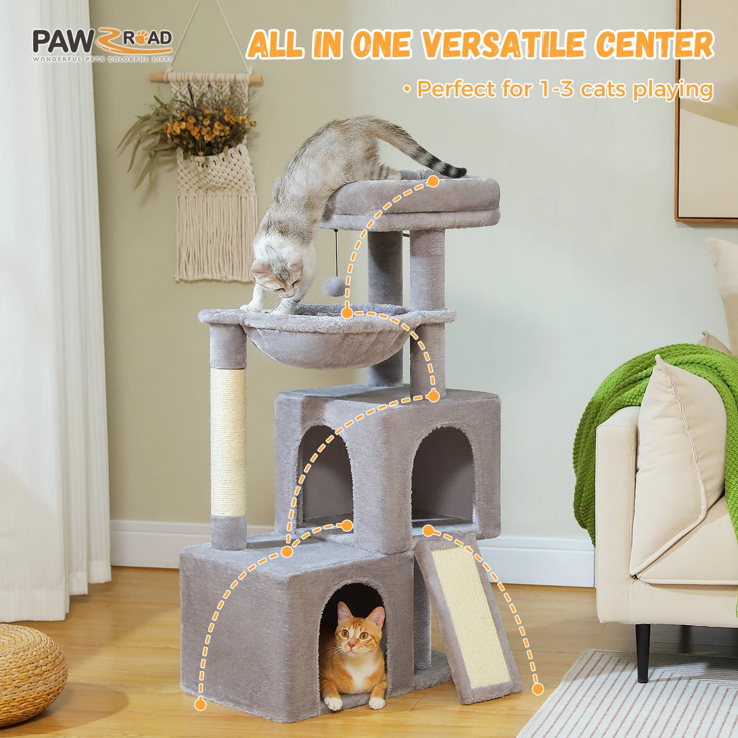 Cat Tree for Indoor Cats