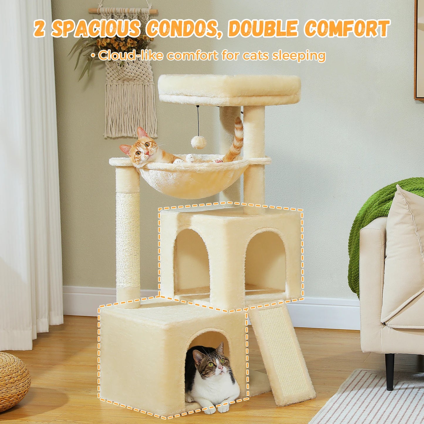 Cat Tree for Indoor Cats