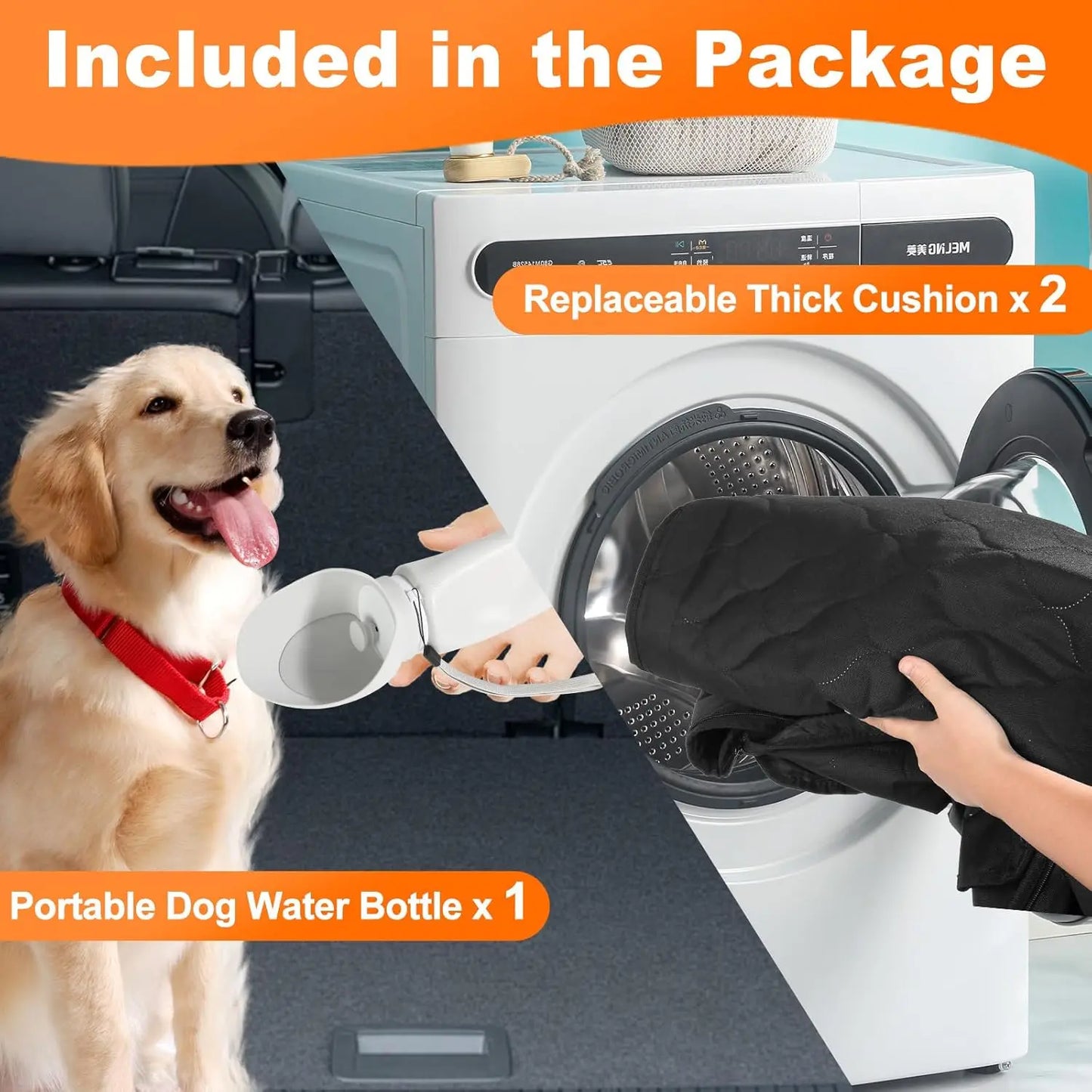 Waterproof Mat Car Rear Back Seat Protector