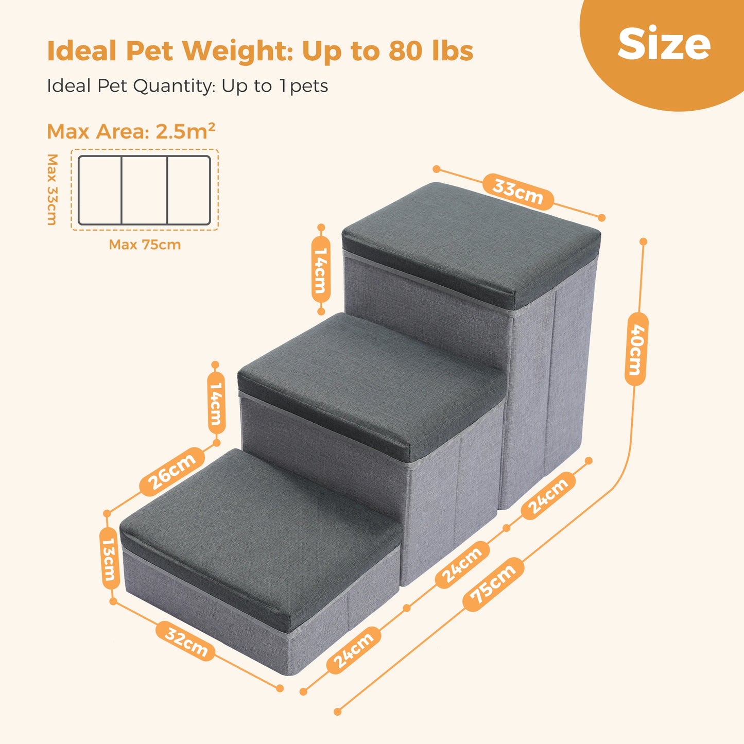 Dog Stairs Foldable
