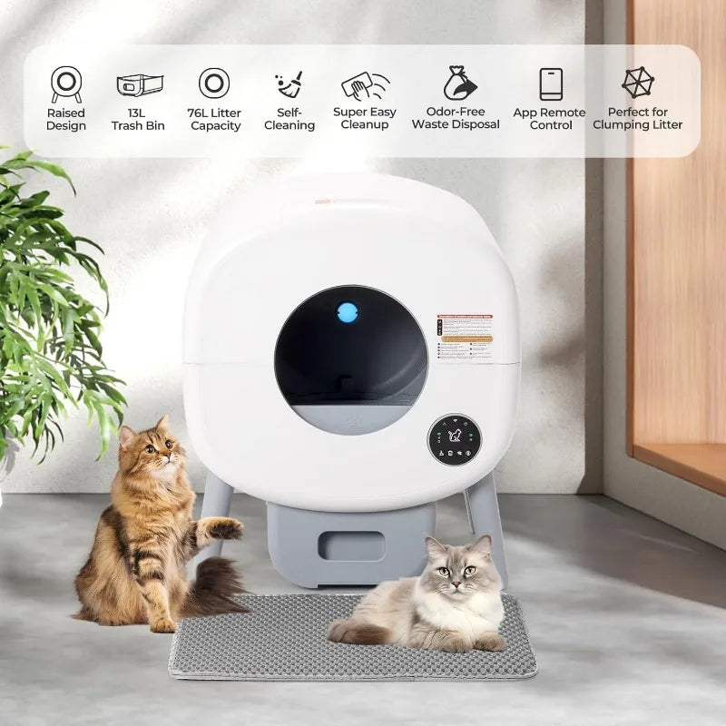 Automatic Litter Box Self Cleaning