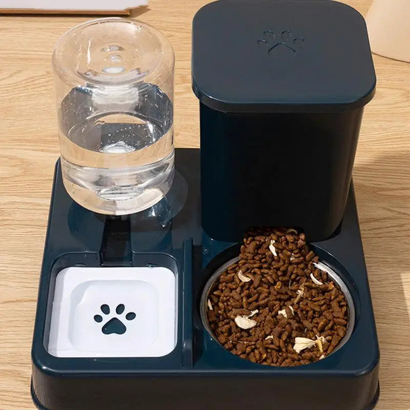 Automatic Feeder Water Dispenser Set 2 In 1