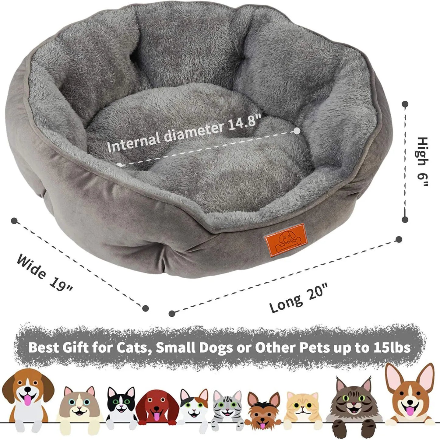 Pet Bed for Small and Large Pets