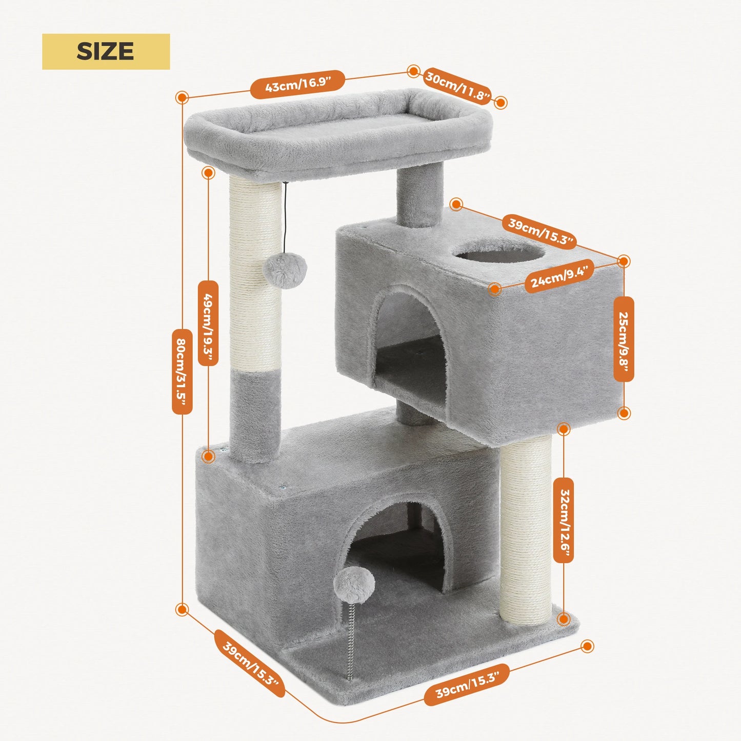 Cat Tree for Indoor Cats