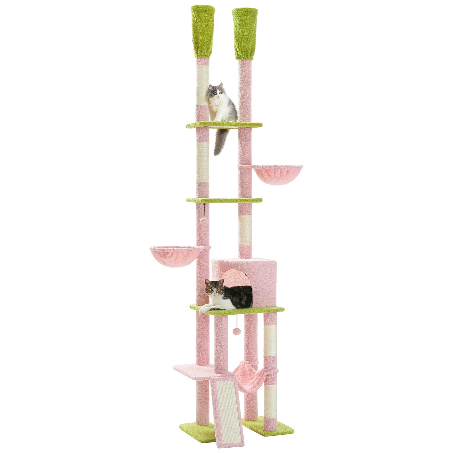 Cactus Cat Tree Floor to Ceiling