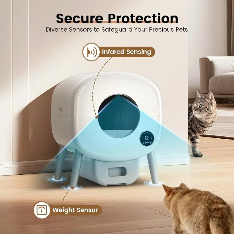 Automatic Litter Box Self Cleaning