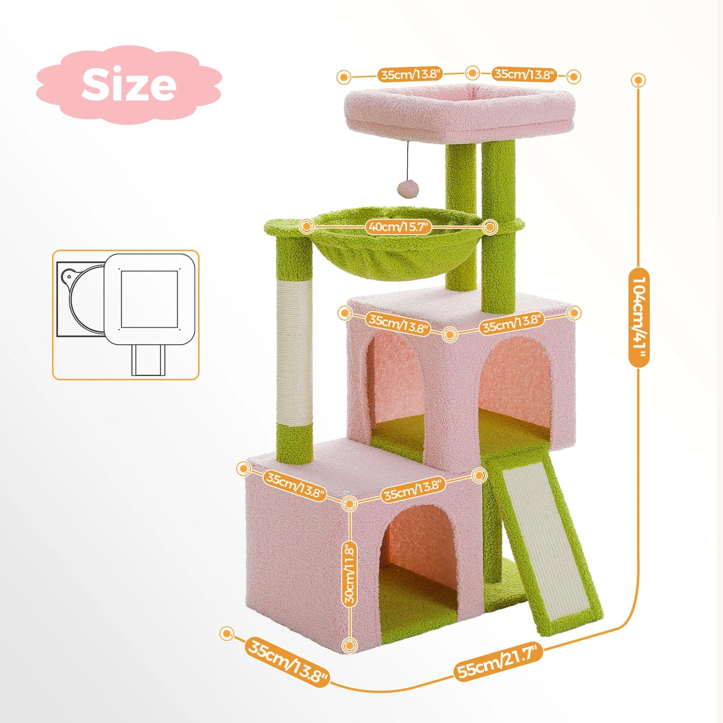 Cat Tree for Indoor Cats