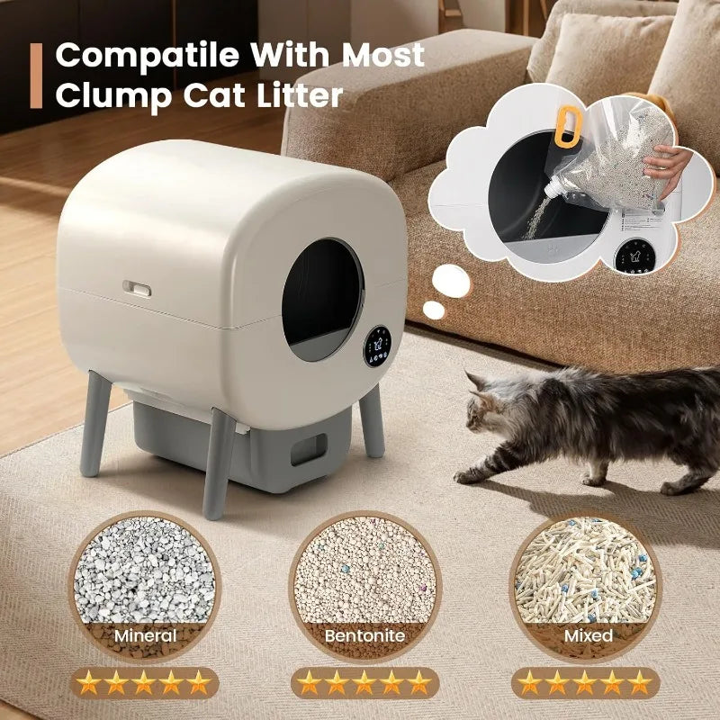 Automatic Litter Box Self Cleaning