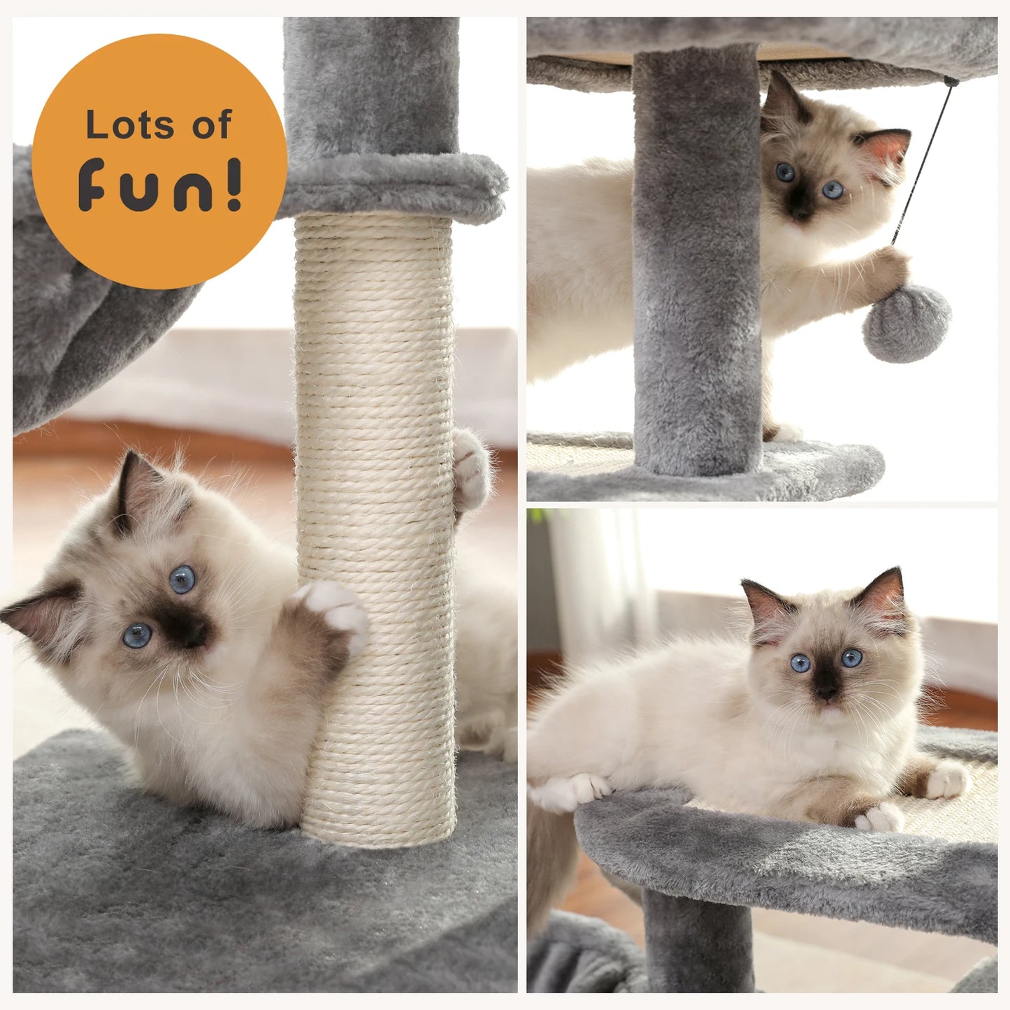 Cat Tree for Small Indoor Cats