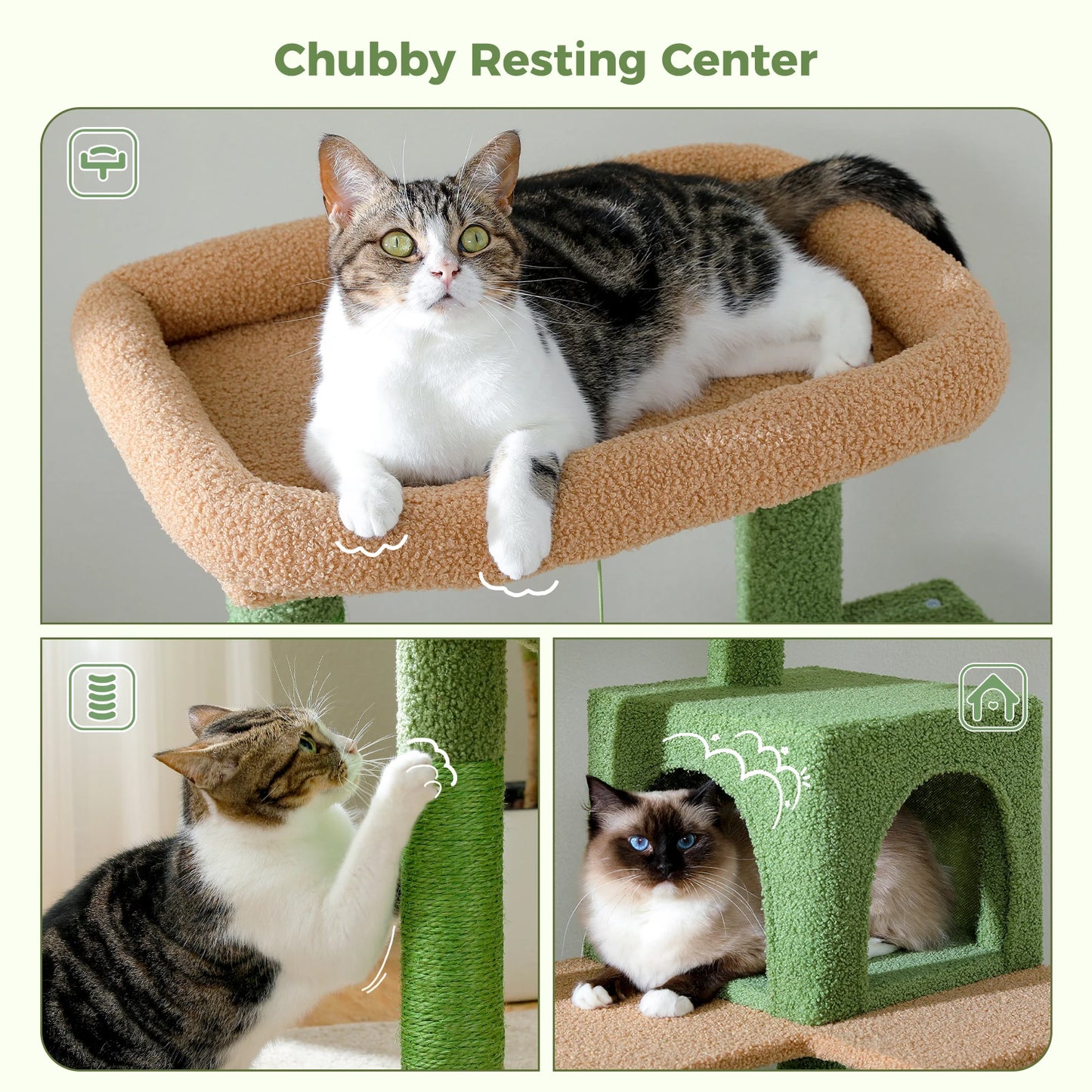Cactus Cat Tree Tower
