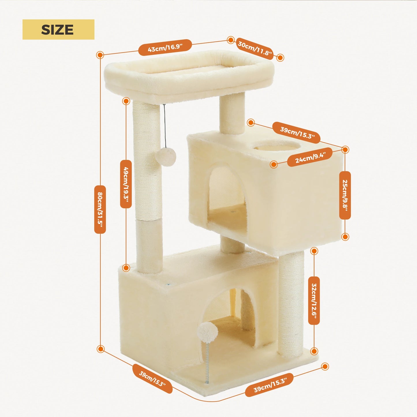 Cat Tree for Indoor Cats