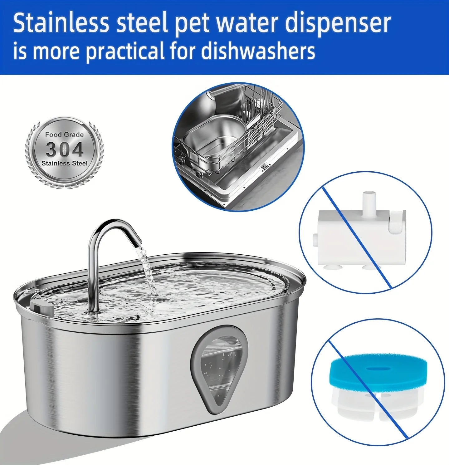 Pet automatic water fountain