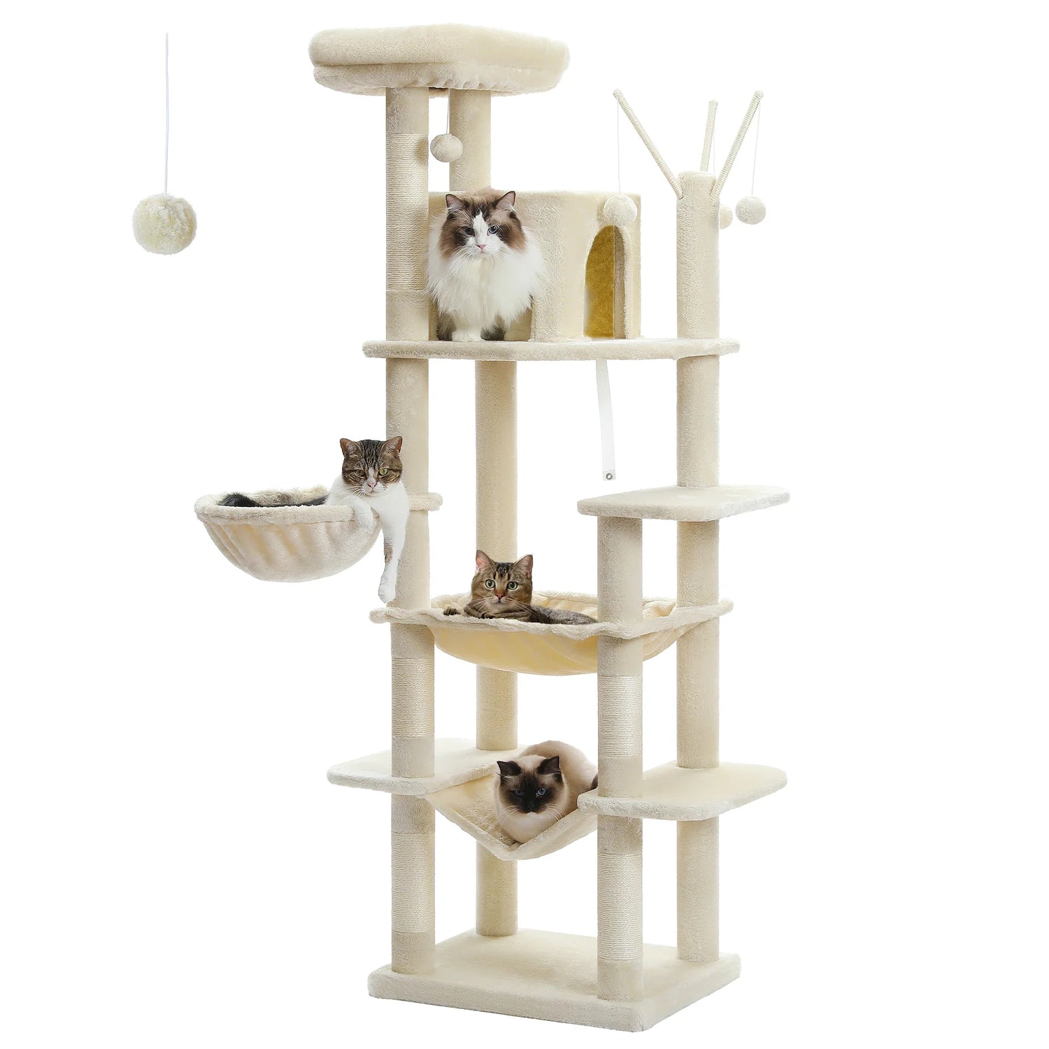 Cat Tree Tower & Scratching Post