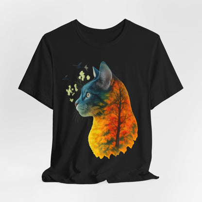 Cat Unisex Short Sleeve T-Shirt