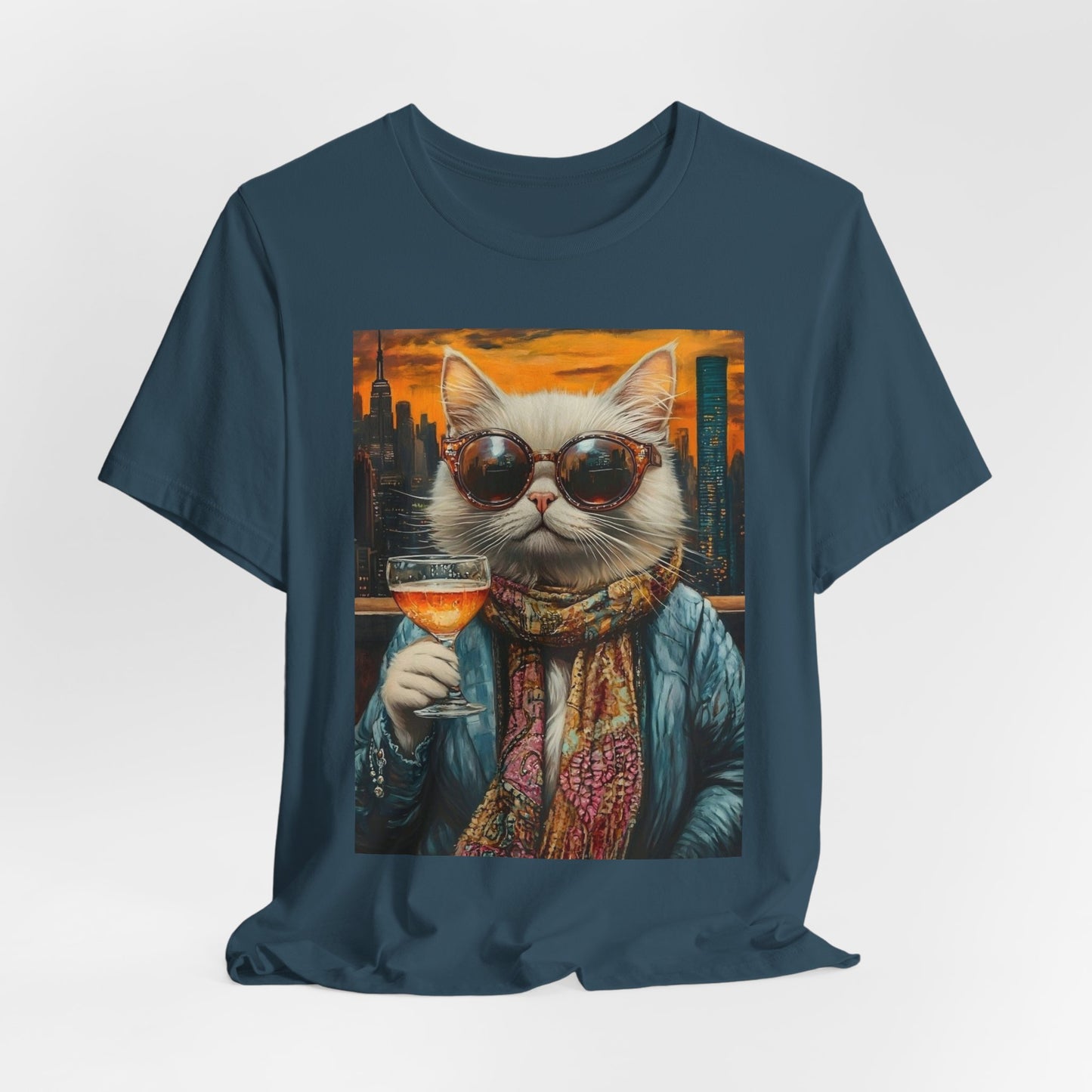Cat Unisex Short Sleeve T-Shirt