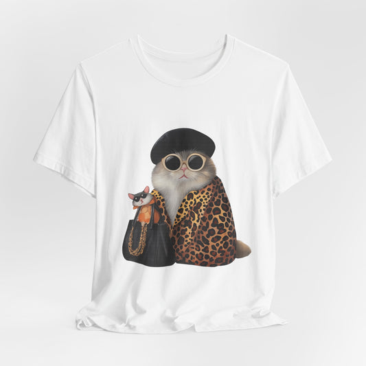 Cat Unisex Short Sleeve T-Shirt