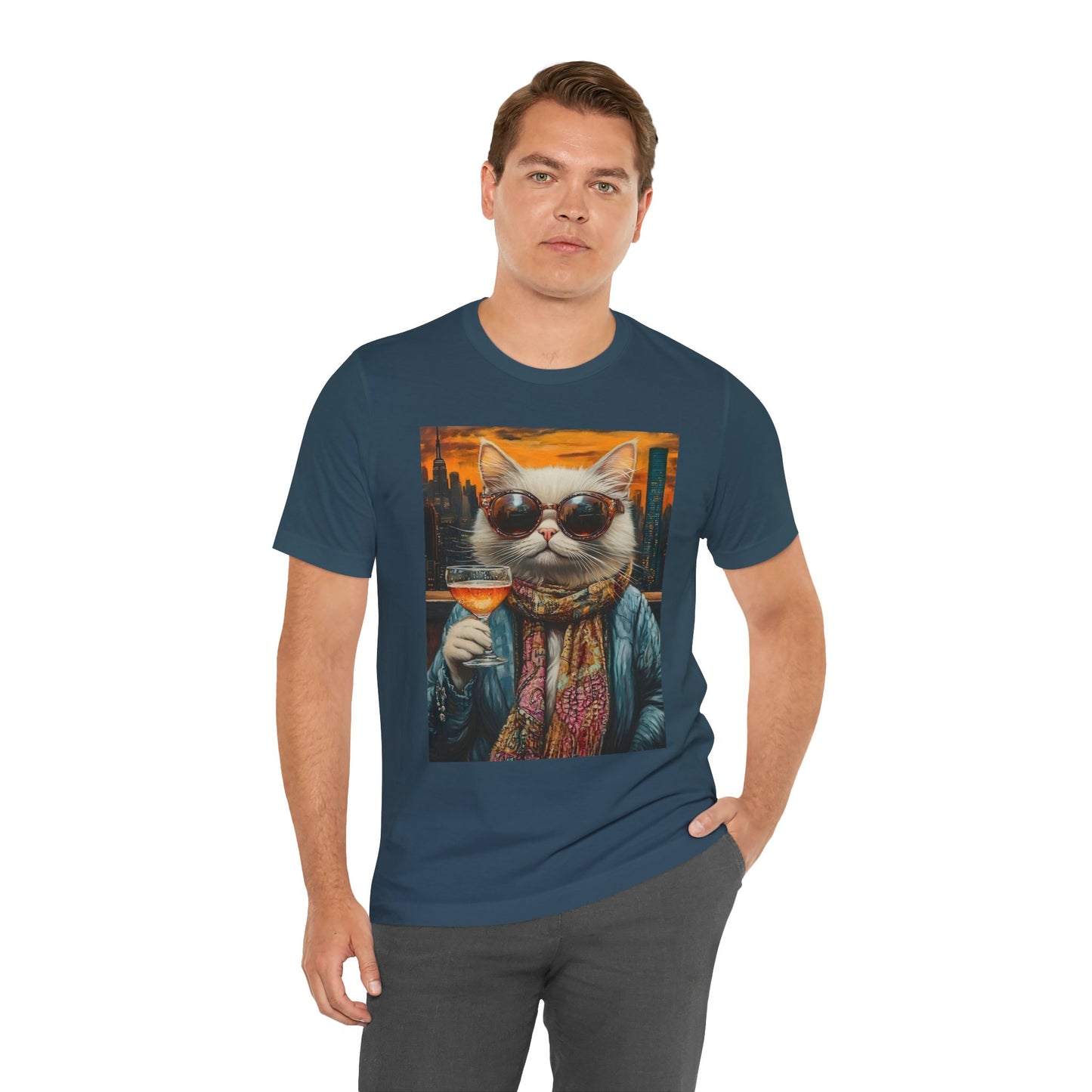 Cat Unisex Short Sleeve T-Shirt