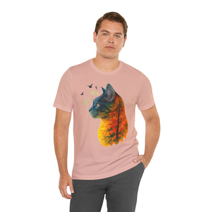 Cat Unisex Short Sleeve T-Shirt
