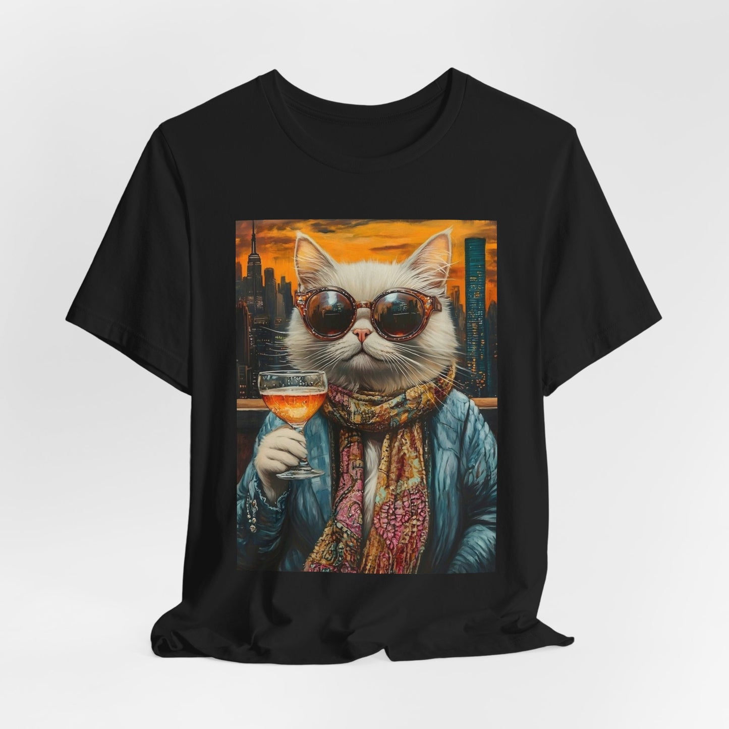 Cat Unisex Short Sleeve T-Shirt
