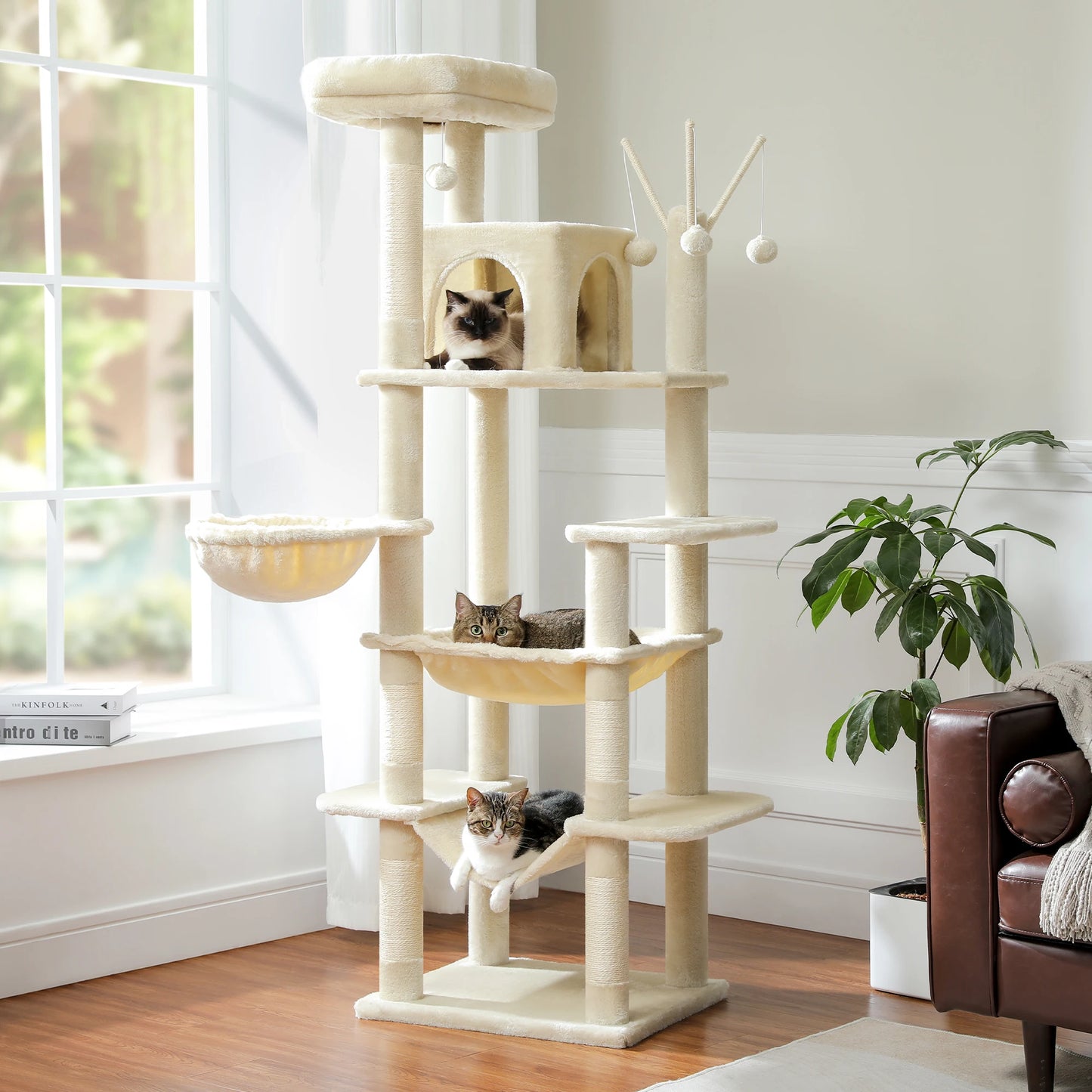 Large Tree Tower for Indoor Cats
