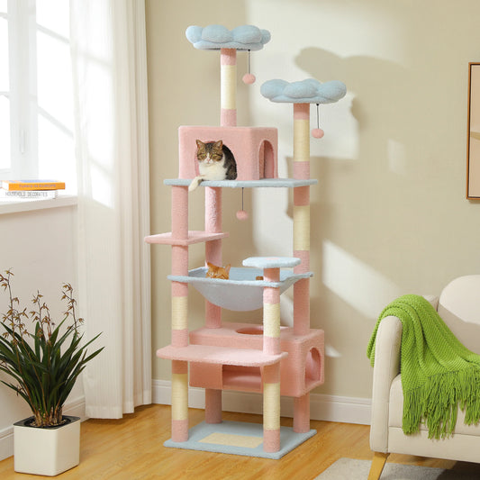 Large Cat Tree Tower for Indoor Cats