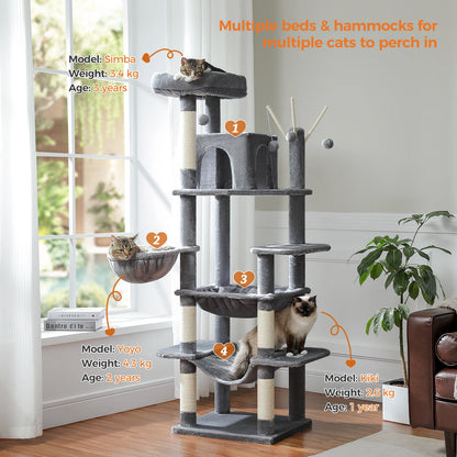 Large Tree Tower for Indoor Cats