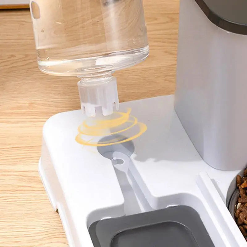 Automatic Feeder Water Dispenser Set 2 In 1