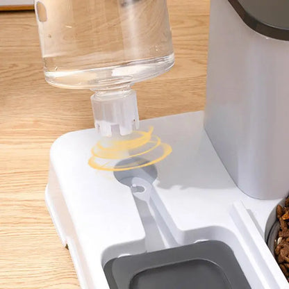 Automatic Feeder Water Dispenser Set 2 In 1