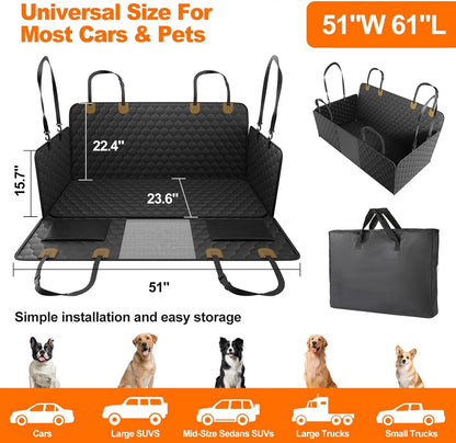Waterproof Mat Car Rear Back Seat Protector