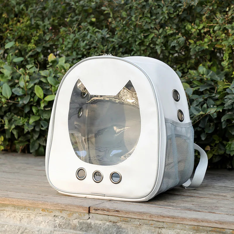 Space Capsule Pet Backpack 360° View/Breathable